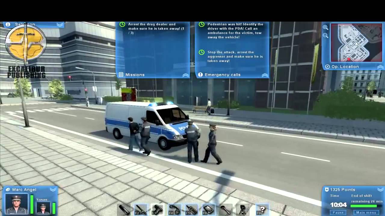 free police patrol simulator game
